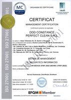 Certificatul ISO 27001 al Compania DDD, securitatea informației